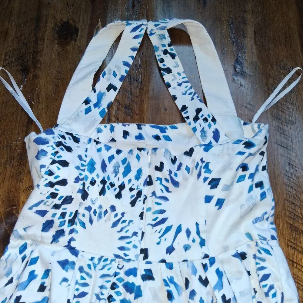 Black House White Market Geometric Halter Dress - Picture 2 of 5